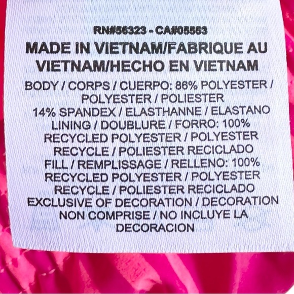 Nike Golf Thermal Vest XL NWT Pink Plaid Argyle Mock Neck Barbie Sport Athletic - Picture 8 of 12